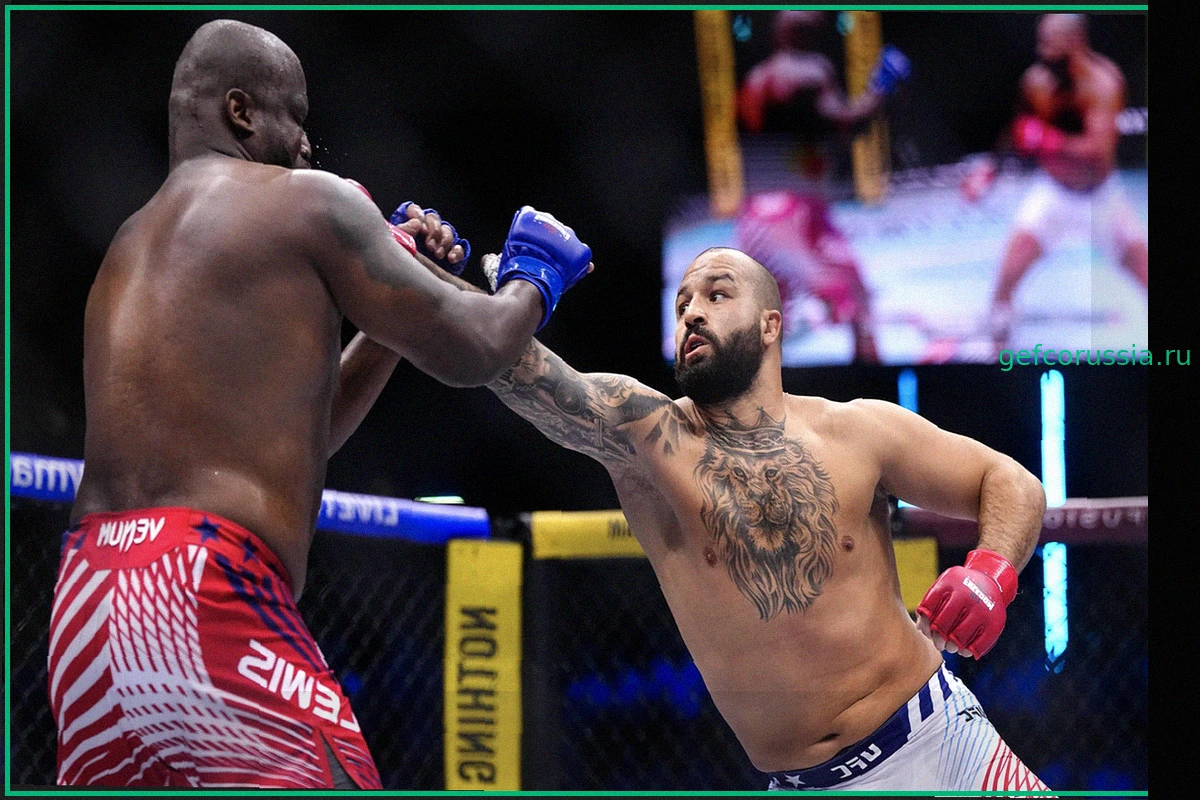 UFC Freedom 250: Джош Хокит побеждает Деррика Льюиса техническим нокаутом