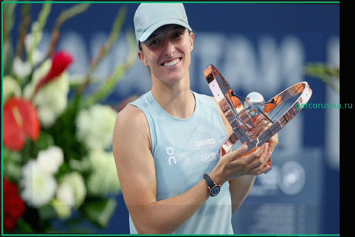 Ига Свентек поднимается на 5-е место в рейтинге WTA, обойдя Мирру Андрееву