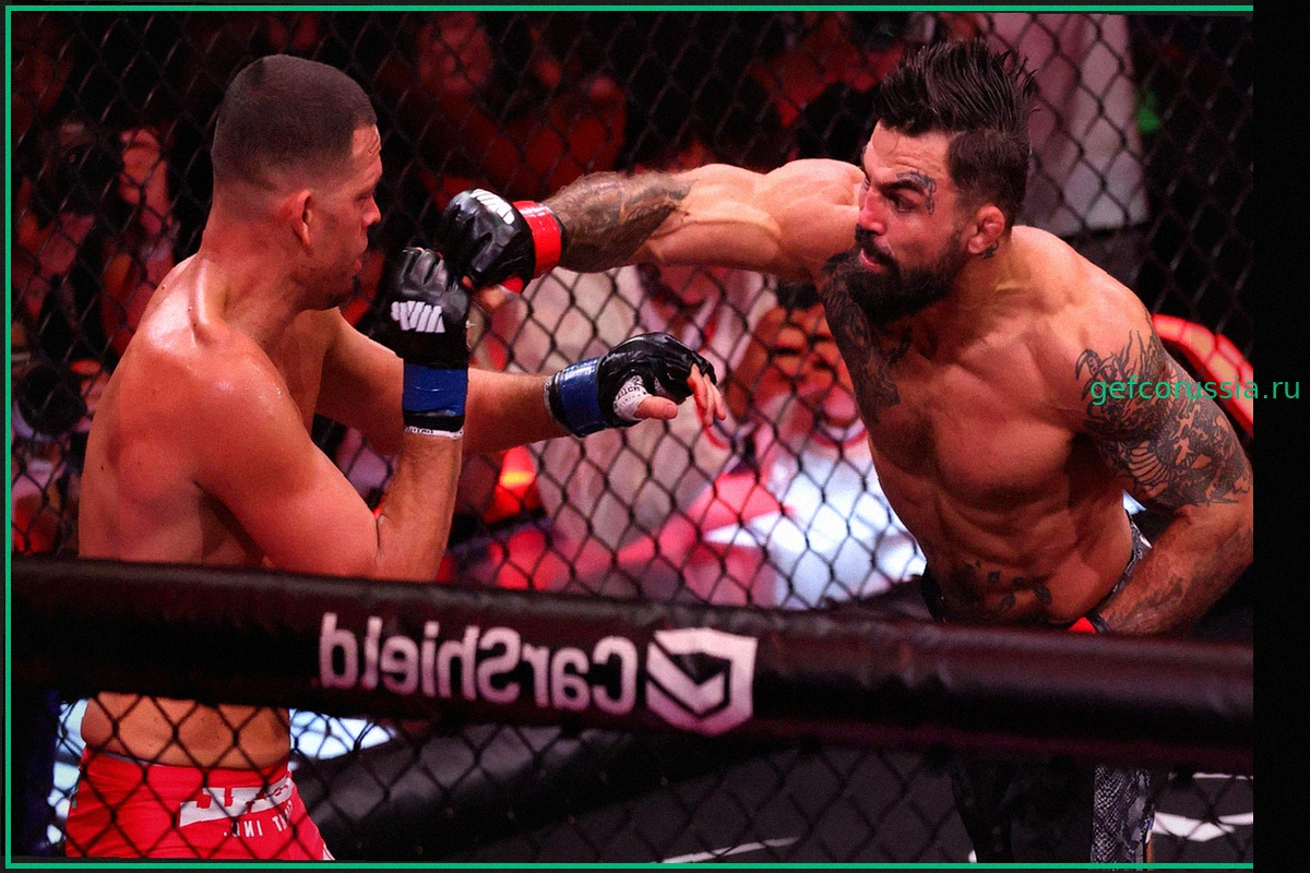 Майк Перри одержал победу техническим нокаутом над Нейтом Диасом на MVP MMA 1