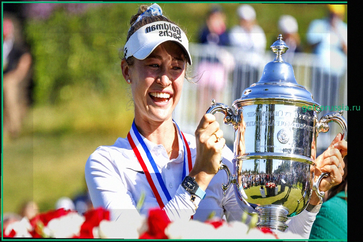 Нелли Корда: Реакция на победный удар на U.S. Women's Open и послания от Тайгера Вудса и Леброна