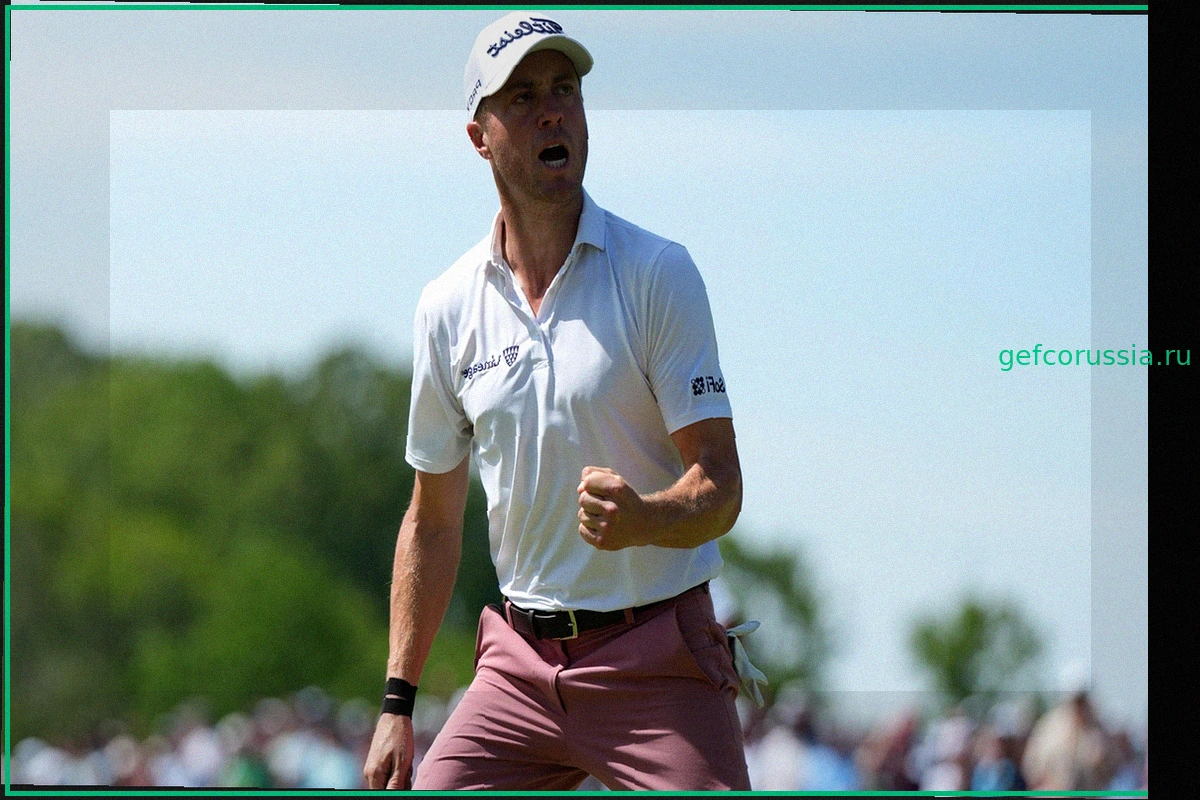 Джастин Томас Вспоминает Забавный Опыт Временного Лидерства на Чемпионате PGA